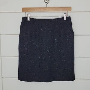 NWT MODCLOTH size 4 black with misc flecks of color mini skirt